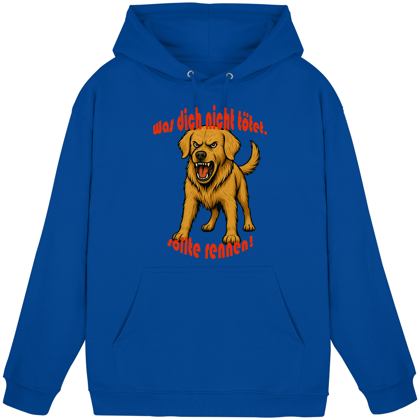 Hoodie Golden Retriever "Was dich nicht tötet" - Basic Unisex Hoodie