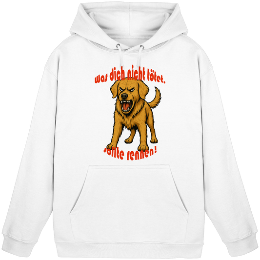 Hoodie Golden Retriever "Was dich nicht tötet" - Basic Unisex Hoodie