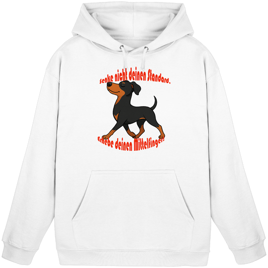 Hoodie Deutscher Pinscher Schwarzrot "Standard" - Basic Unisex Hoodie