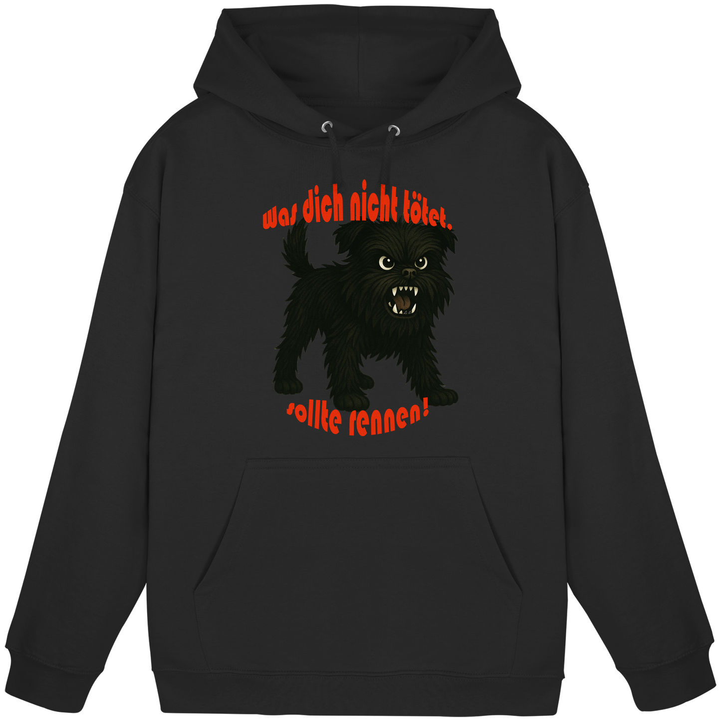 Hoodie Affenpinscher "Was dich nicht tötet" - Basic Unisex Hoodie