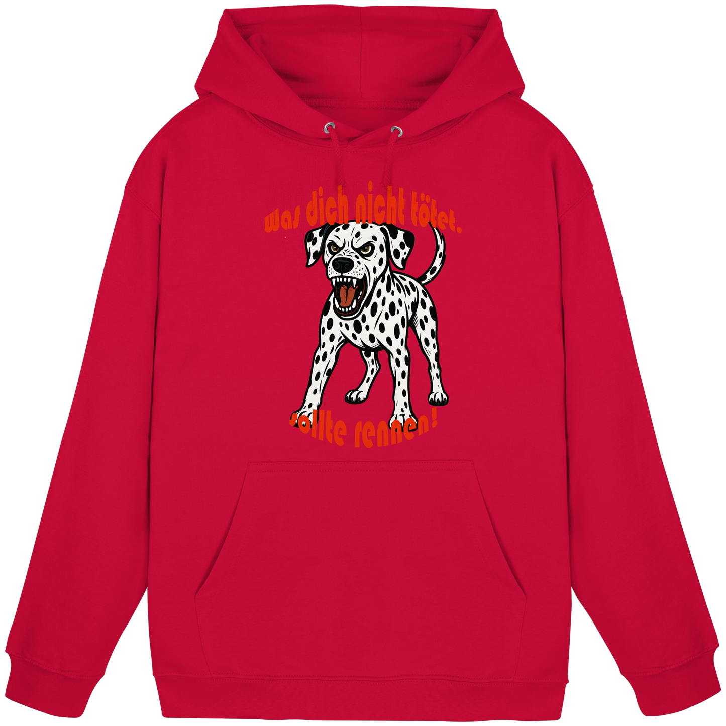 Hoodie Dalmatiner "Was dich nicht tötet" - Basic Unisex Hoodie