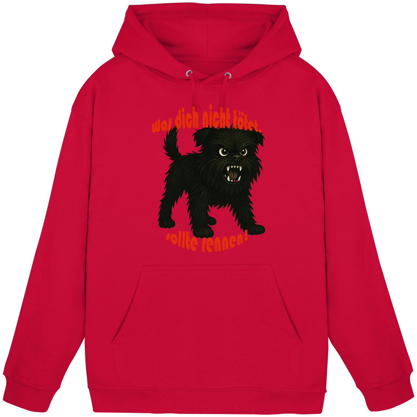 Hoodie Affenpinscher "Was dich nicht tötet" - Basic Unisex Hoodie