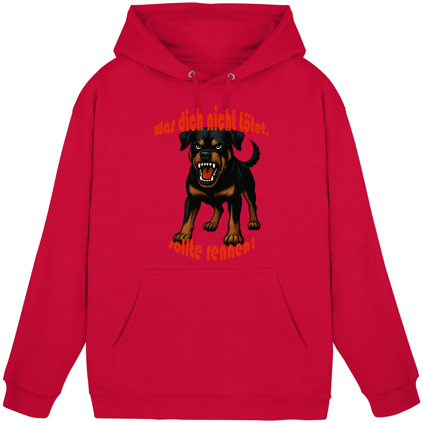 Hoodie Rottweiler "Was dich nicht tötet" - Basic Unisex Hoodie