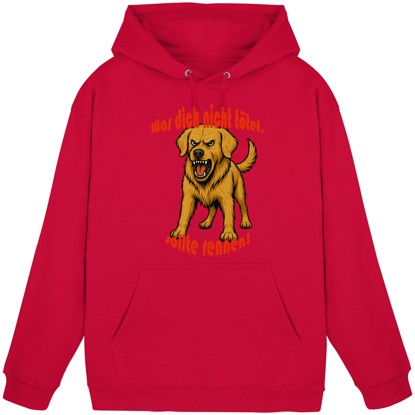 Hoodie Golden Retriever "Was dich nicht tötet" - Basic Unisex Hoodie