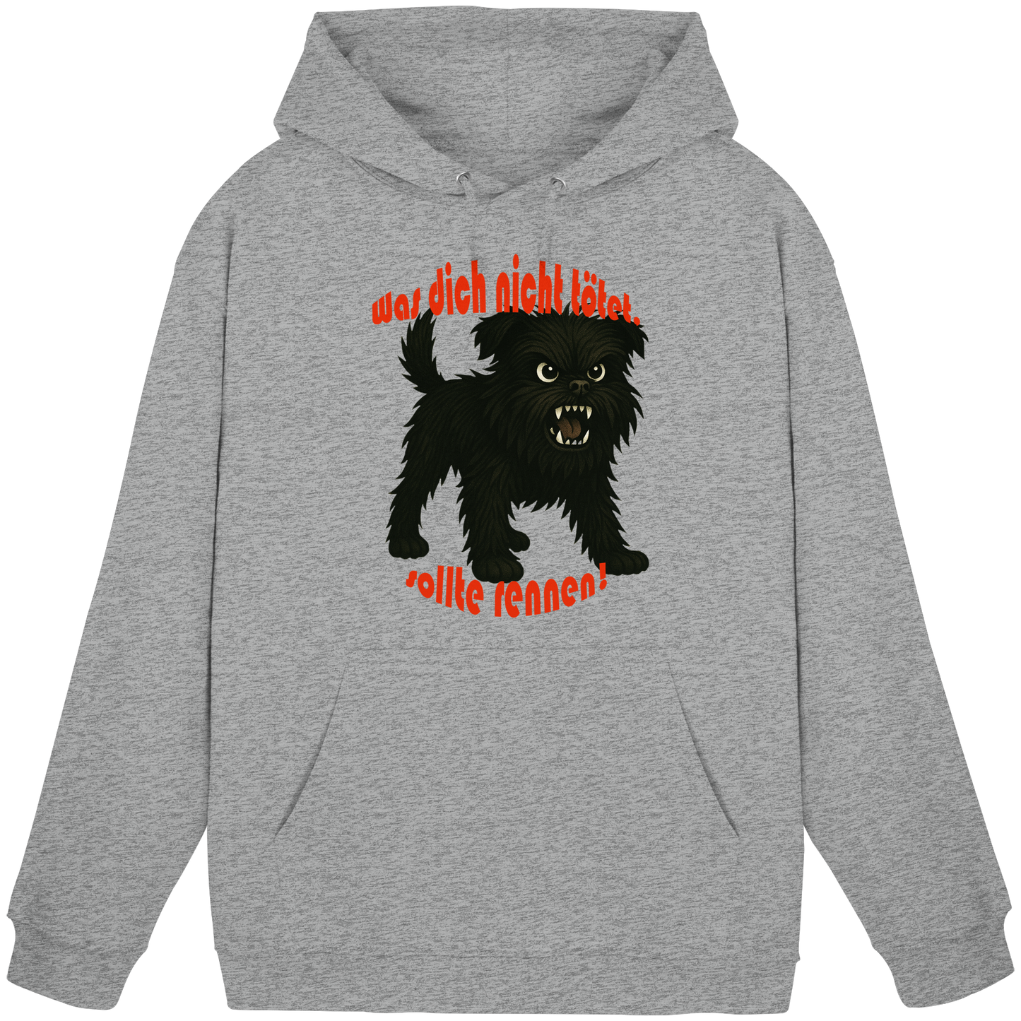 Hoodie Affenpinscher "Was dich nicht tötet" - Basic Unisex Hoodie