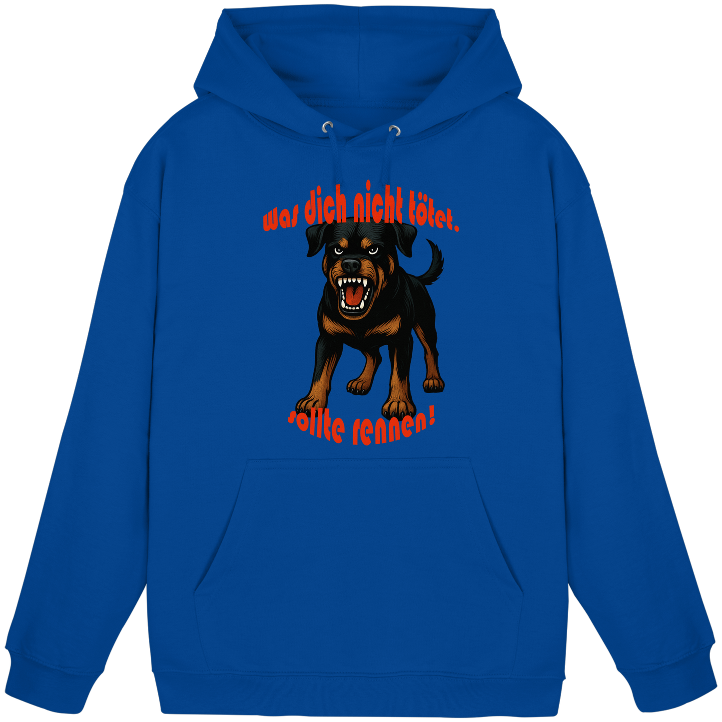 Hoodie Rottweiler "Was dich nicht tötet" - Basic Unisex Hoodie