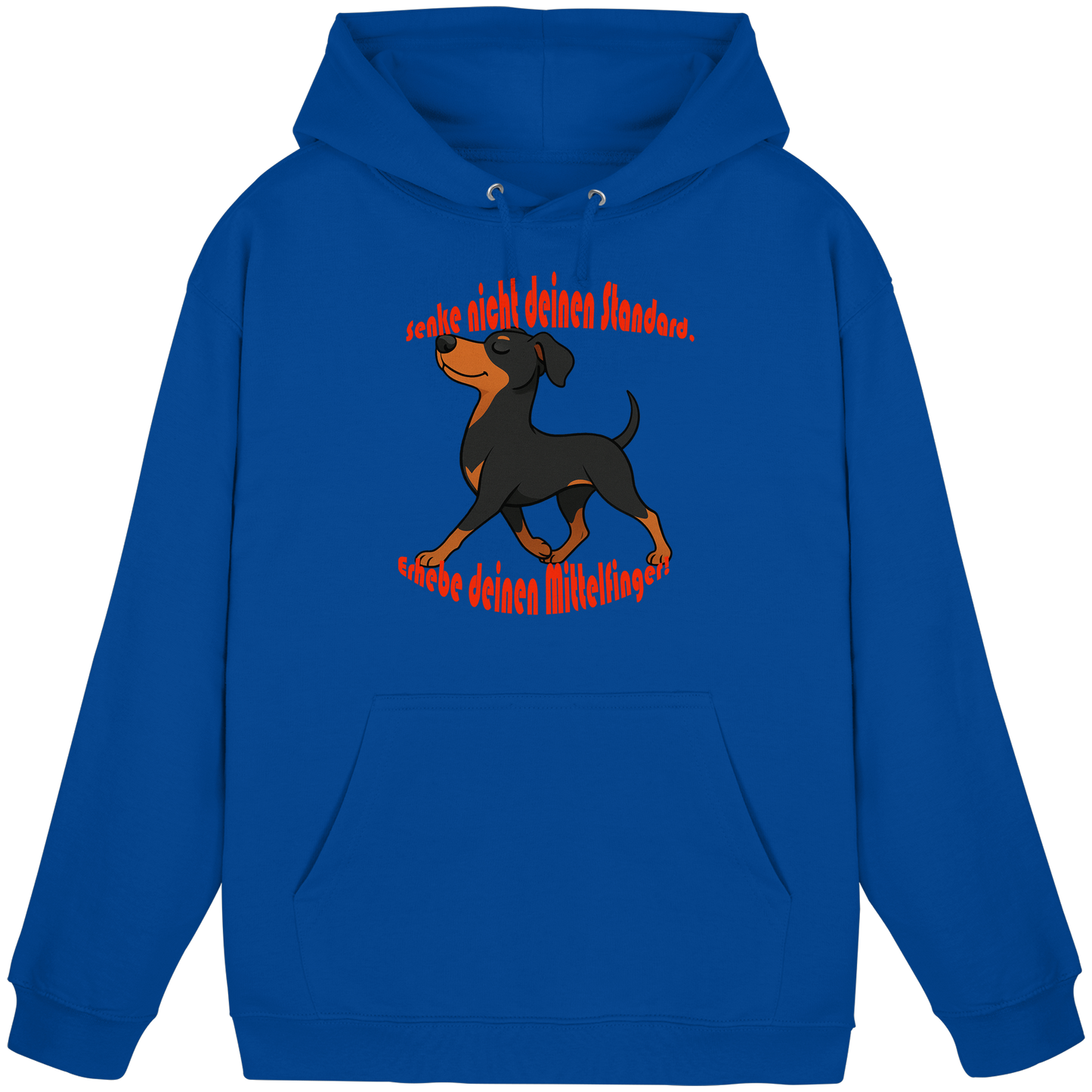 Hoodie Deutscher Pinscher Schwarzrot "Standard" - Basic Unisex Hoodie