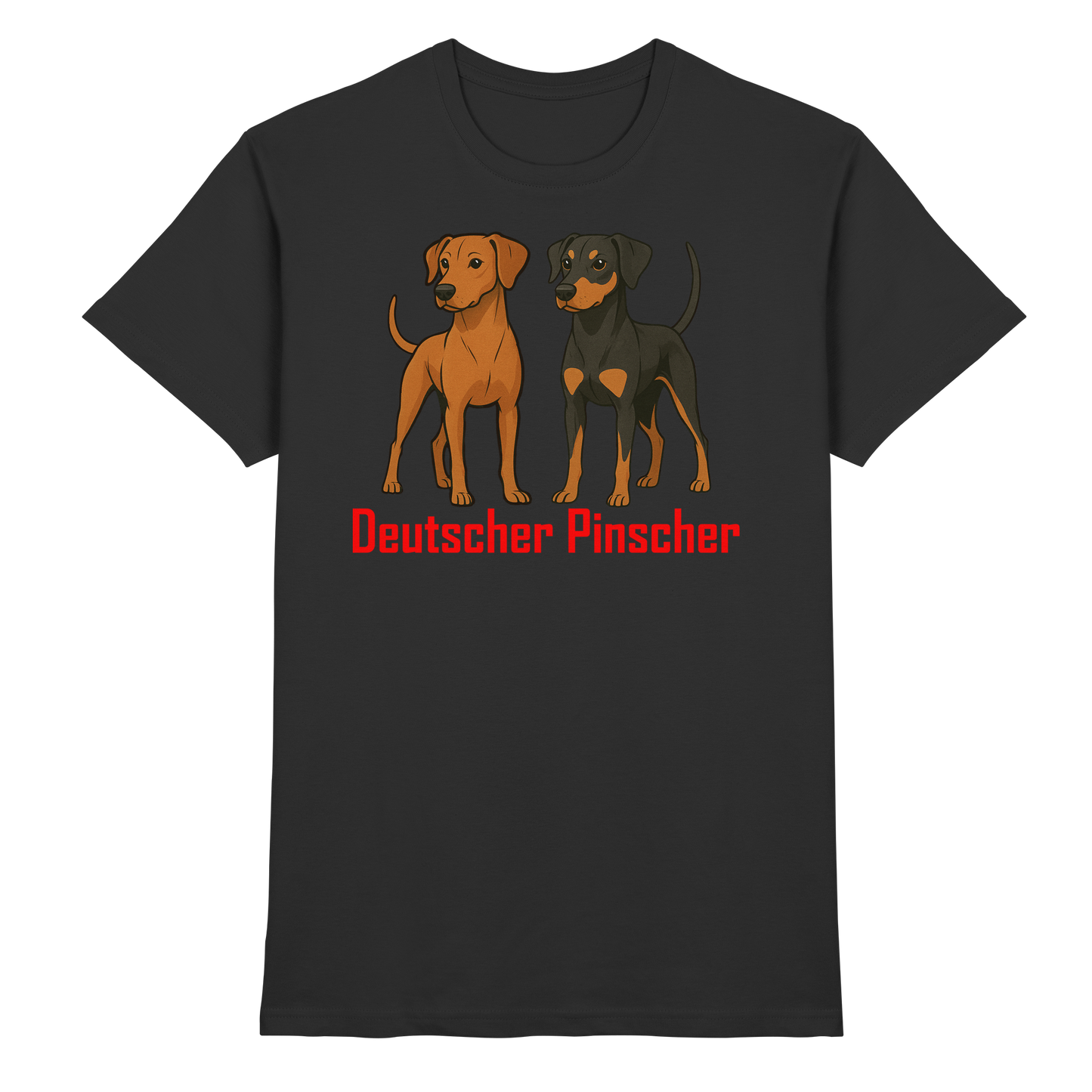 T-Shirt "Deutscher Pinscher" - Premium Shirt