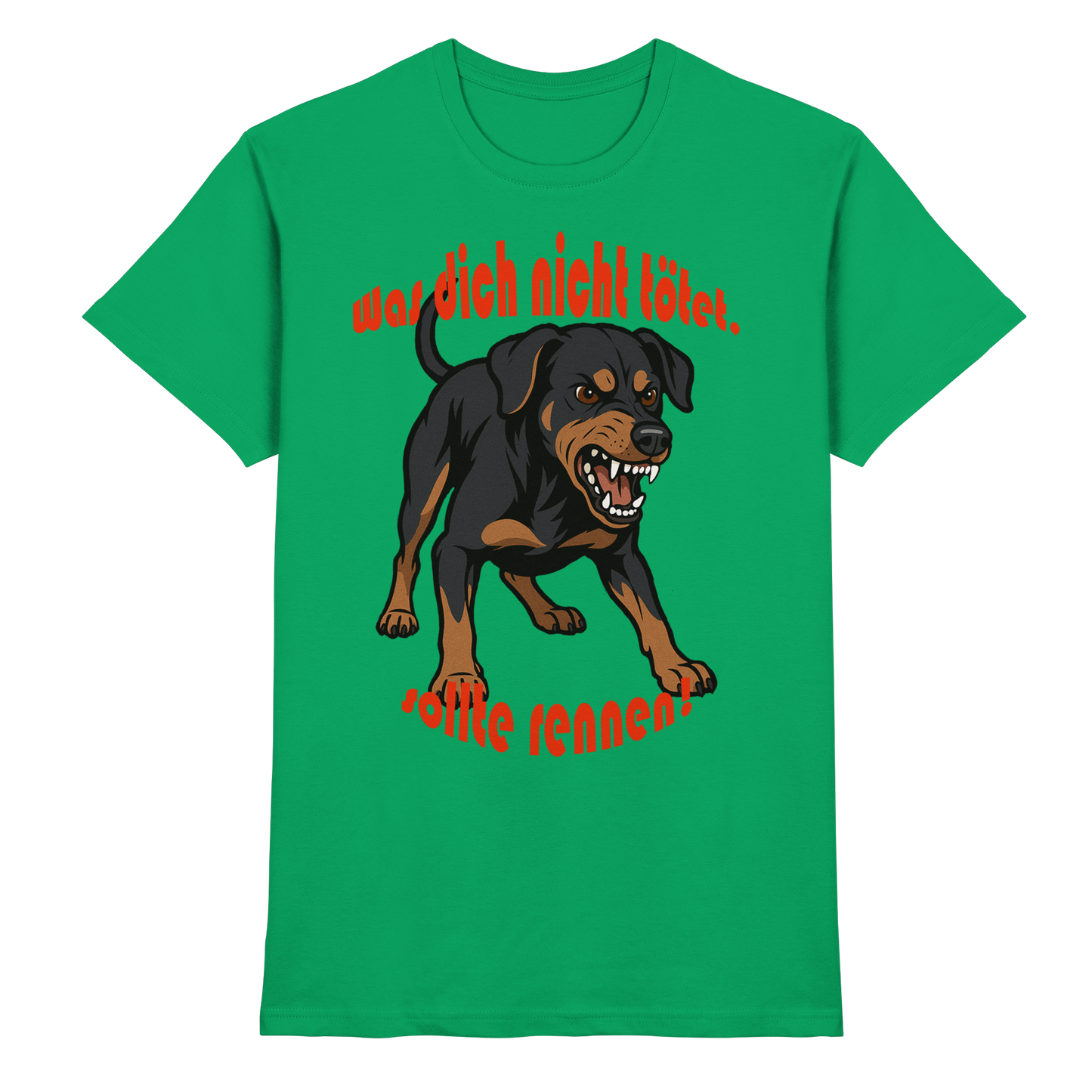 T-Shirt Deutscher Pinscher SR "Was dich nicht tötet" - Premium Shirt