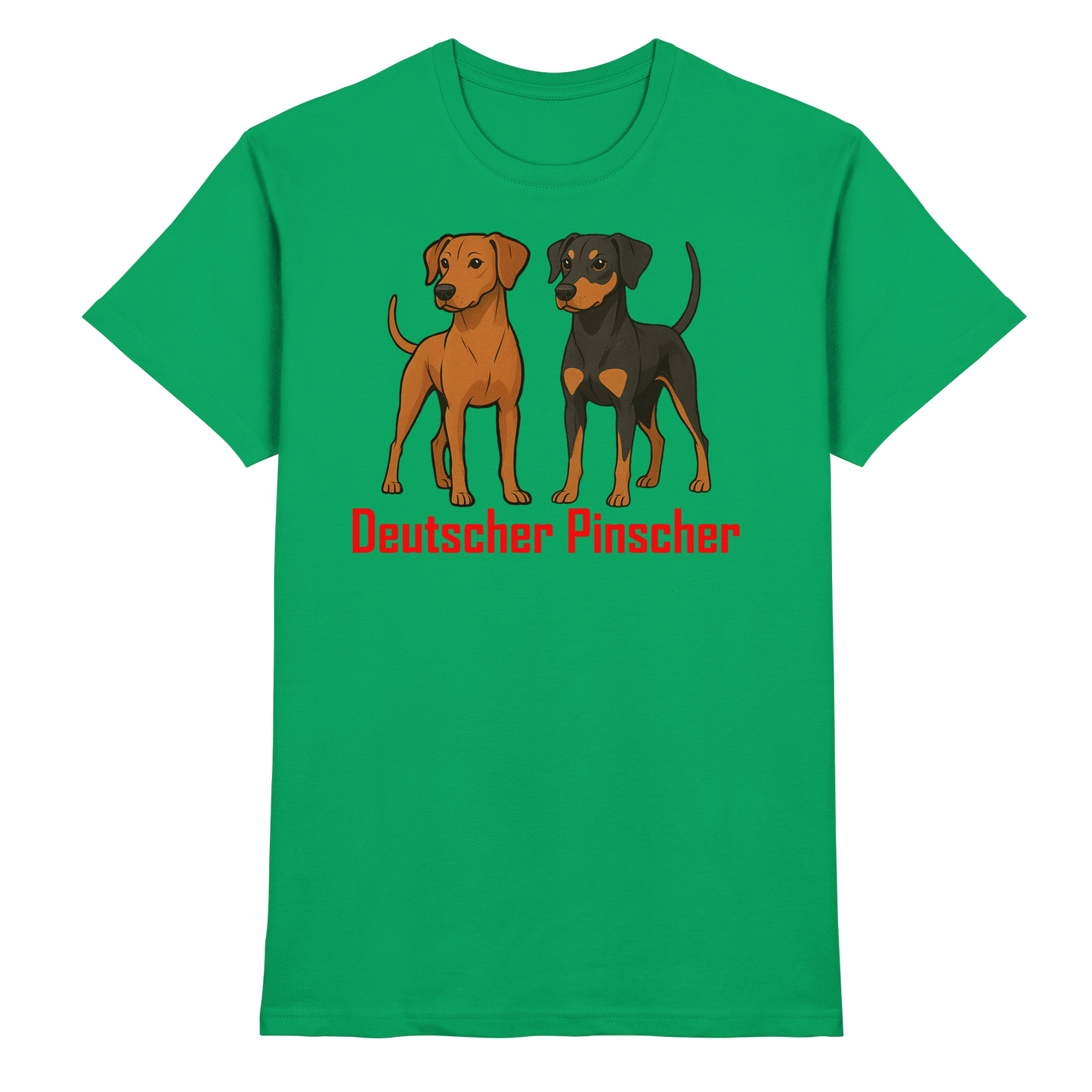 T-Shirt "Deutscher Pinscher" - Premium Shirt