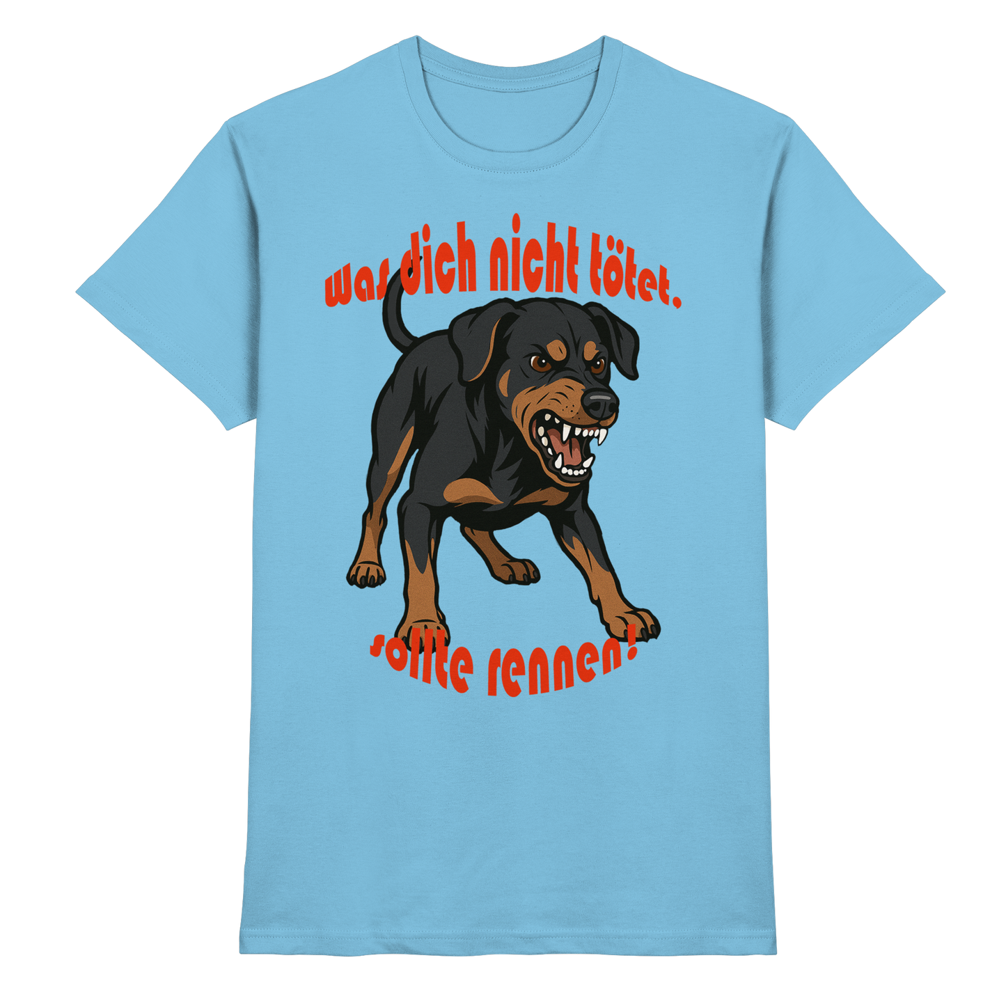 T-Shirt Deutscher Pinscher SR "Was dich nicht tötet" - Premium Shirt