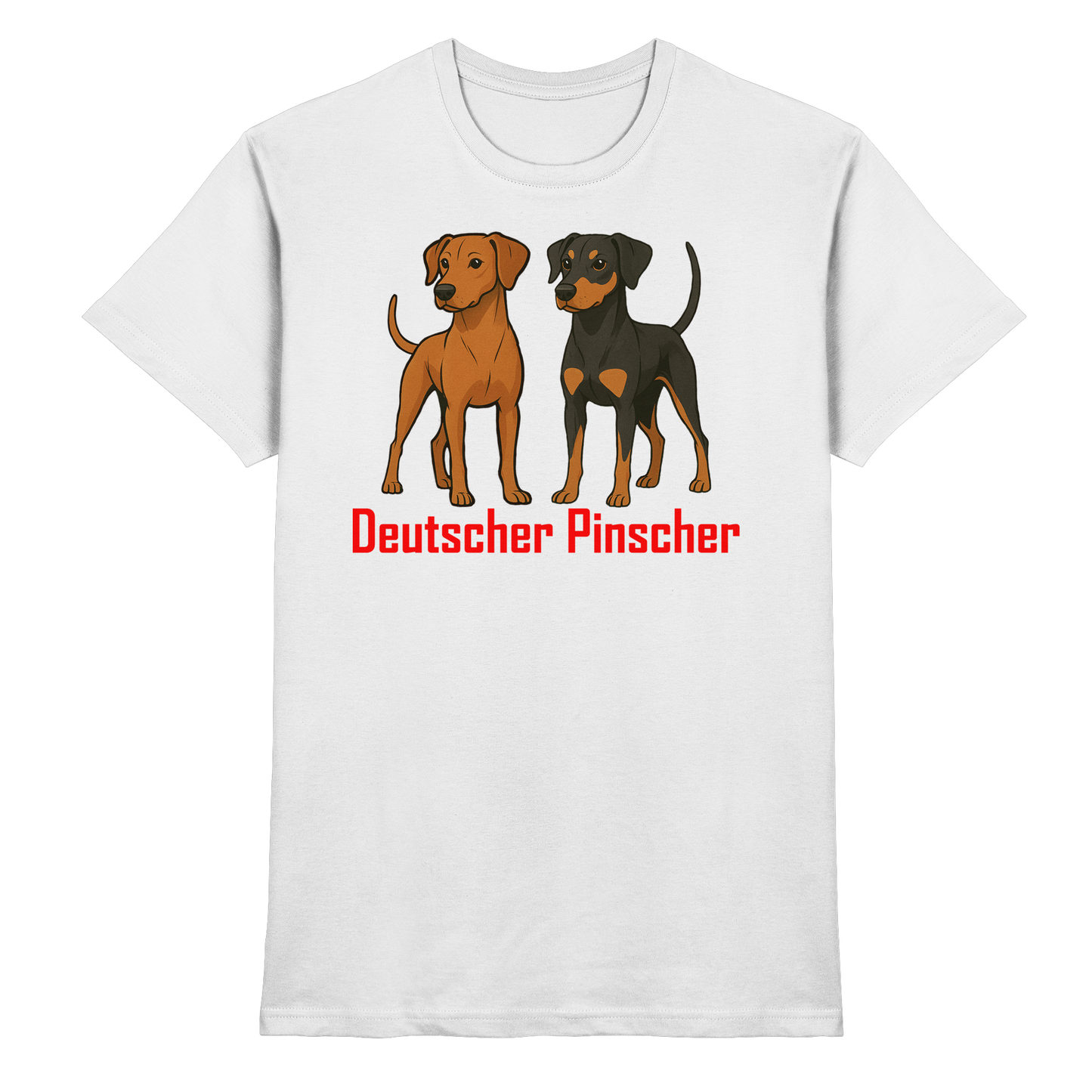 T-Shirt "Deutscher Pinscher" - Premium Shirt